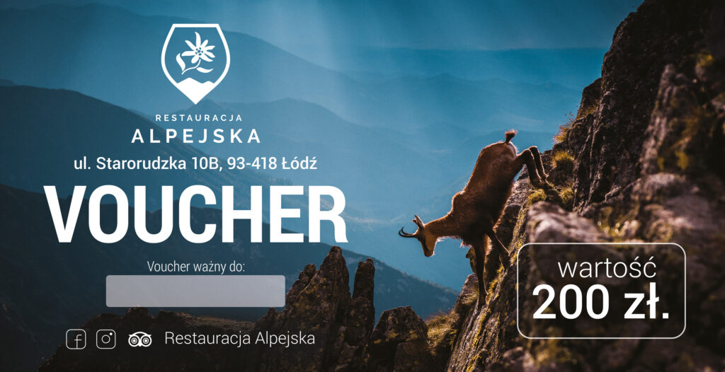 VOUCHER RESTAURACJA ALPEJSKA 200